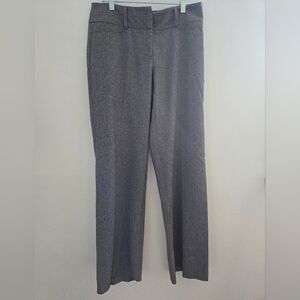 Apt. 9 Gray Trousers Classic Straight-Leg Formal Wear